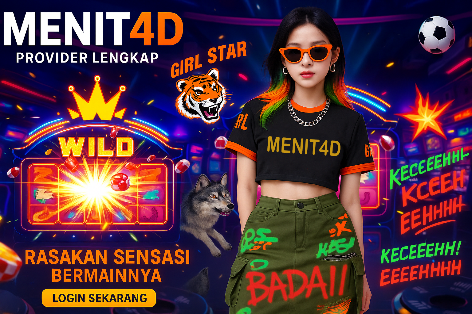 MENIT4D # MENIT 4D Setiap Waktu Game Kasih Peluang Bro!